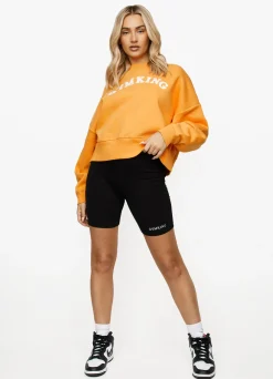 Sweatshirts<Gym King Varsity Crew Golden Orange