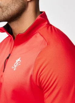 Gymwear<Gym King Velocity Tech Funnel Chilli Red/Black