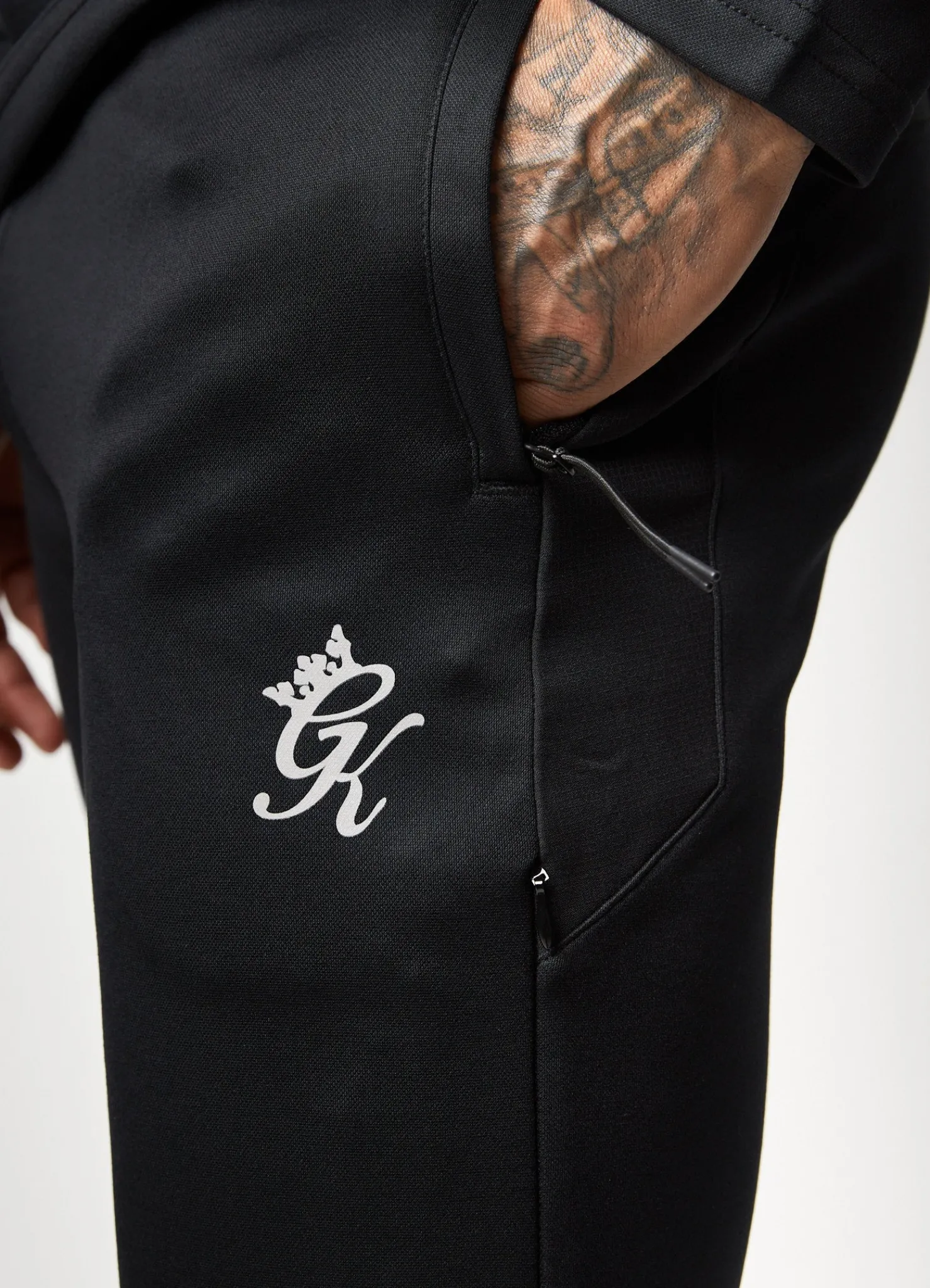 Gymwear<Gym King Velocity Tech Pant Black/Wine Red