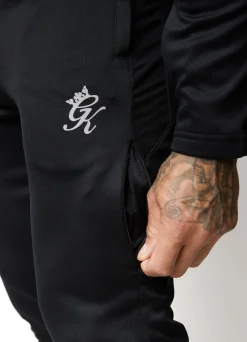Tracksuit Bottoms<Gym King Velocity Tech Pant Black/Wine Red