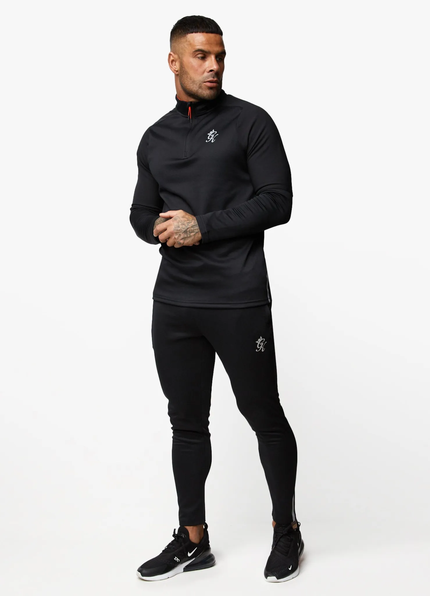 Gymwear<Gym King Velocity Tech Pant Black/Wine Red