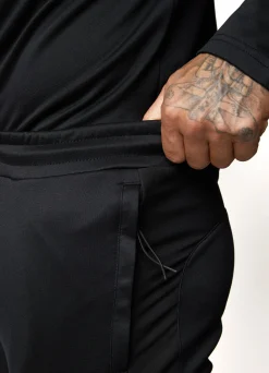 Gymwear<Gym King Velocity Tech Pant Black/Wine Red