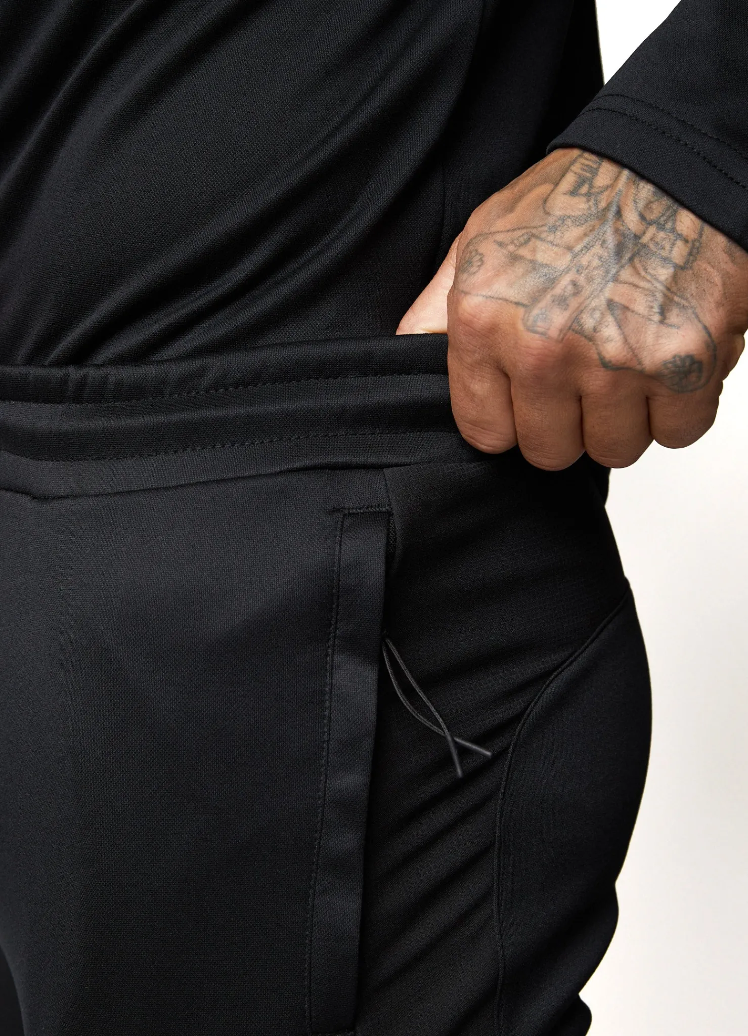 Gymwear<Gym King Velocity Tech Pant Black/Wine Red