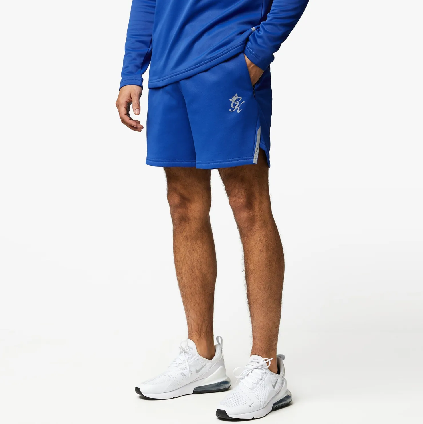Shorts<Gym King Velocity Tech Short Electric Blue/Black
