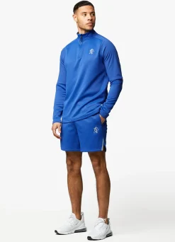 Shorts<Gym King Velocity Tech Short Electric Blue/Black