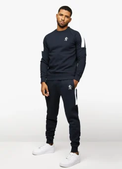 Tracksuit Bottoms<Gym King Volt Jogger Navy/White