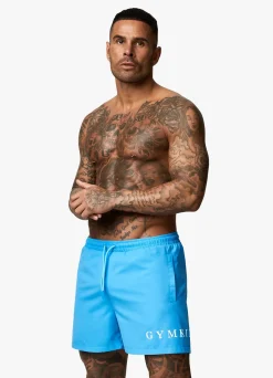 Swimwear<Gym King Wave Swim Short 5" Malibu Blue