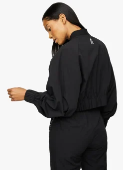 Outerwear<Gym King Woven Batwing Bomber Black