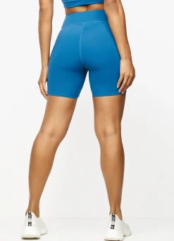 Gymwear<Gym King stamina Zip Front Cycle Short Blue Sapphire/Lime