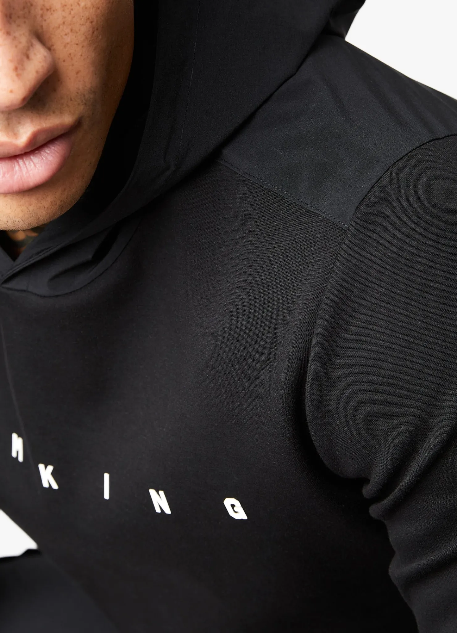 Tracksuits<Gym King Rebellion Hood & Cargo Jogger Black